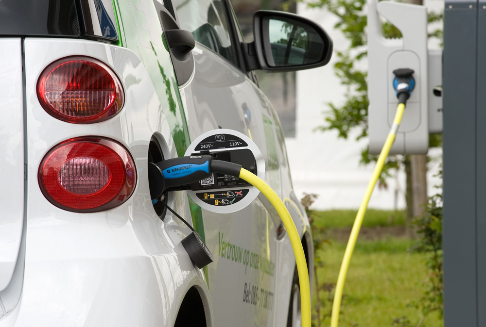 Enabling electric vehicle charging shop in condominiums