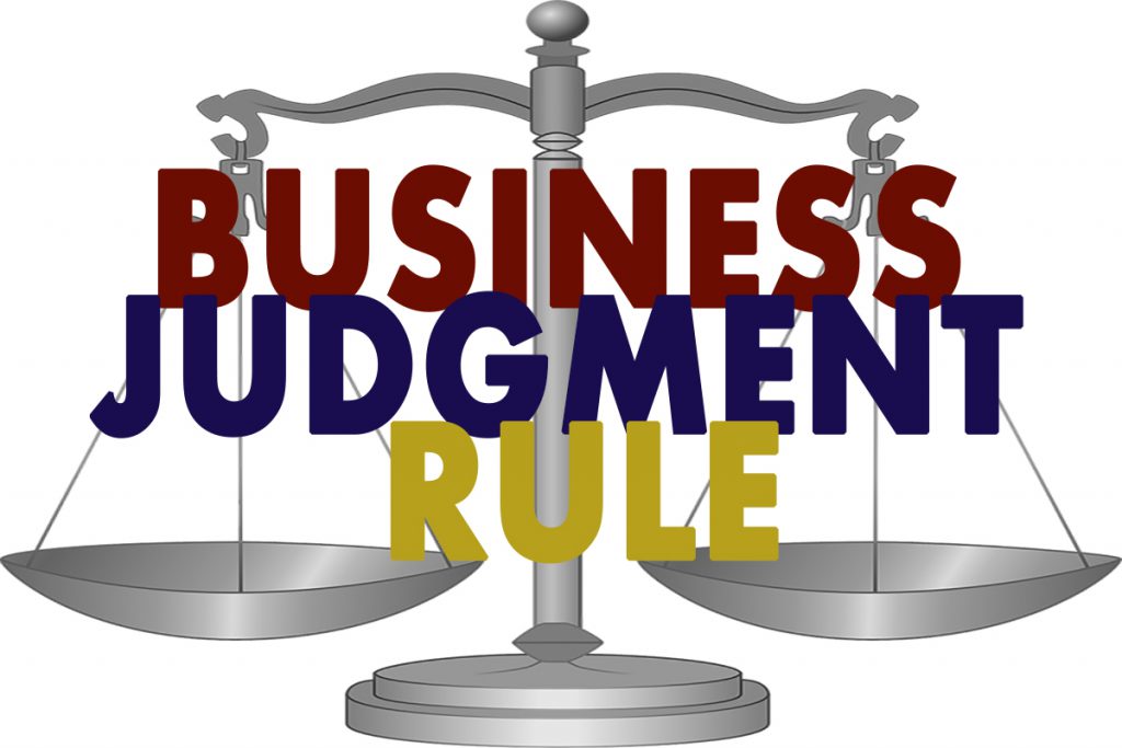 Application of the Business Judgment Rule to Community