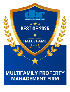 KWPMC inducted into DBR Best of 2025 Hall of Fame for multifamily property management excellence