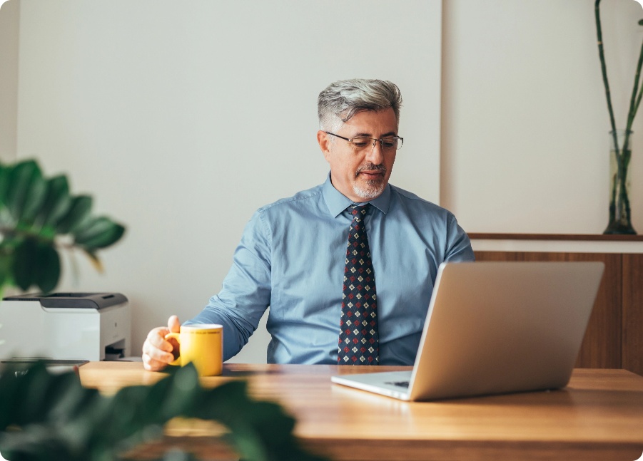 Virtual learning webinars, community members gaining knowledge online