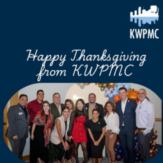 Happy Thanksgiving message from KW Property Management & Consulting staff