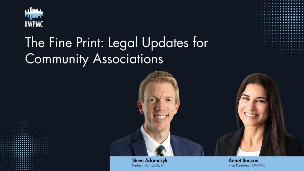 The Fine Print: Legal Updates Every Community Association Should Know