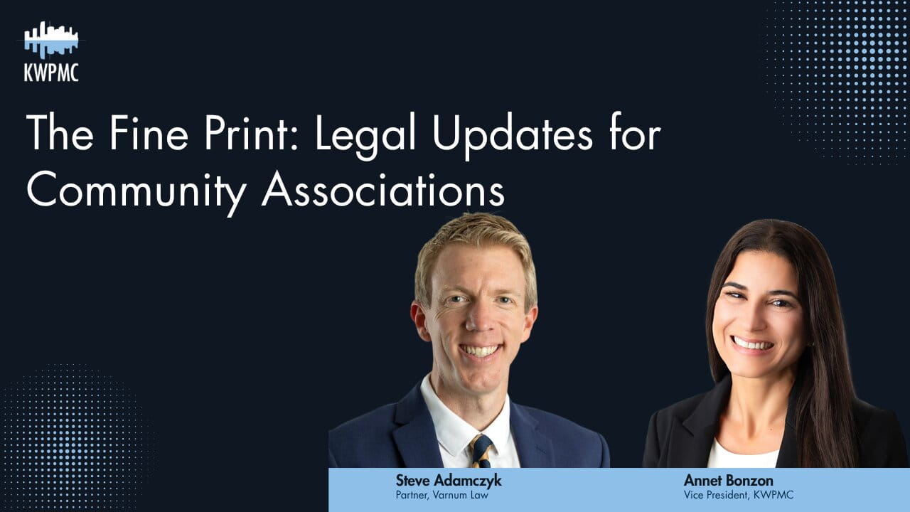 The Fine Print: Legal Updates Every Community Association Should Know